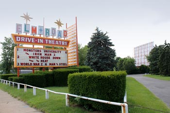 "Elm Road Drive-In Theatre" by Jack Pearce from Boardman, OH, USA