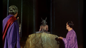 Still from The Devil Rides Out (1968)